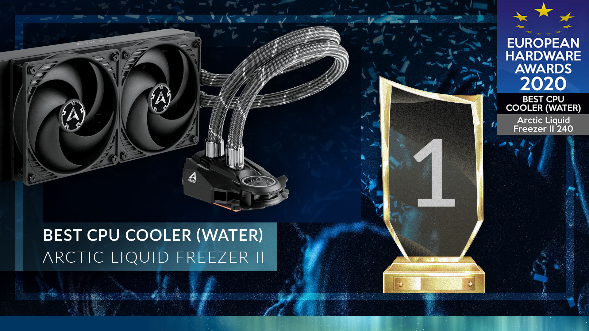 Liquid Freezer II 420 | Multi-Compatible AiO CPU Water Cooler | ARCTIC