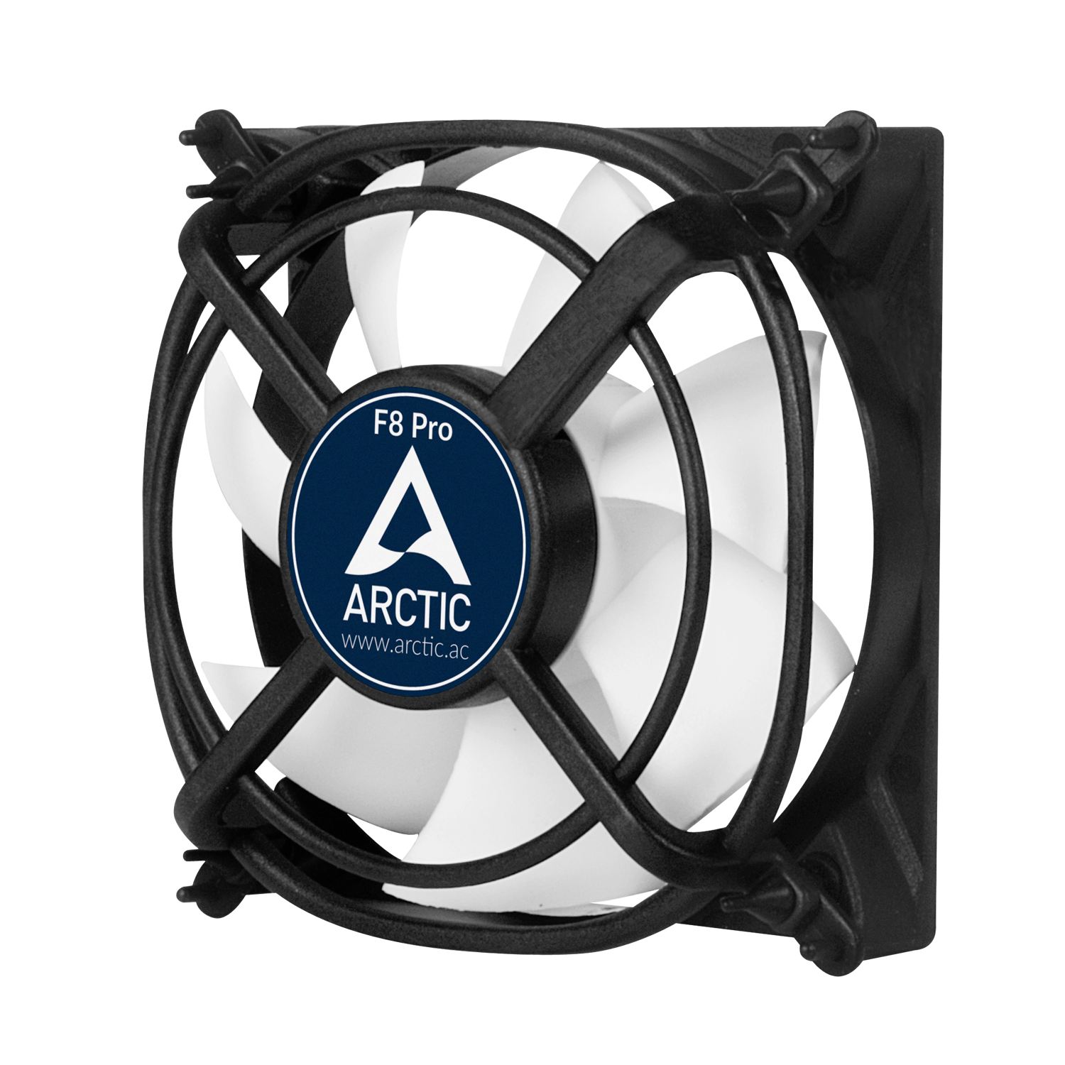 80 mm 3-Pin Case Fan with Vibration Dampening ARCTIC F8 PRO
