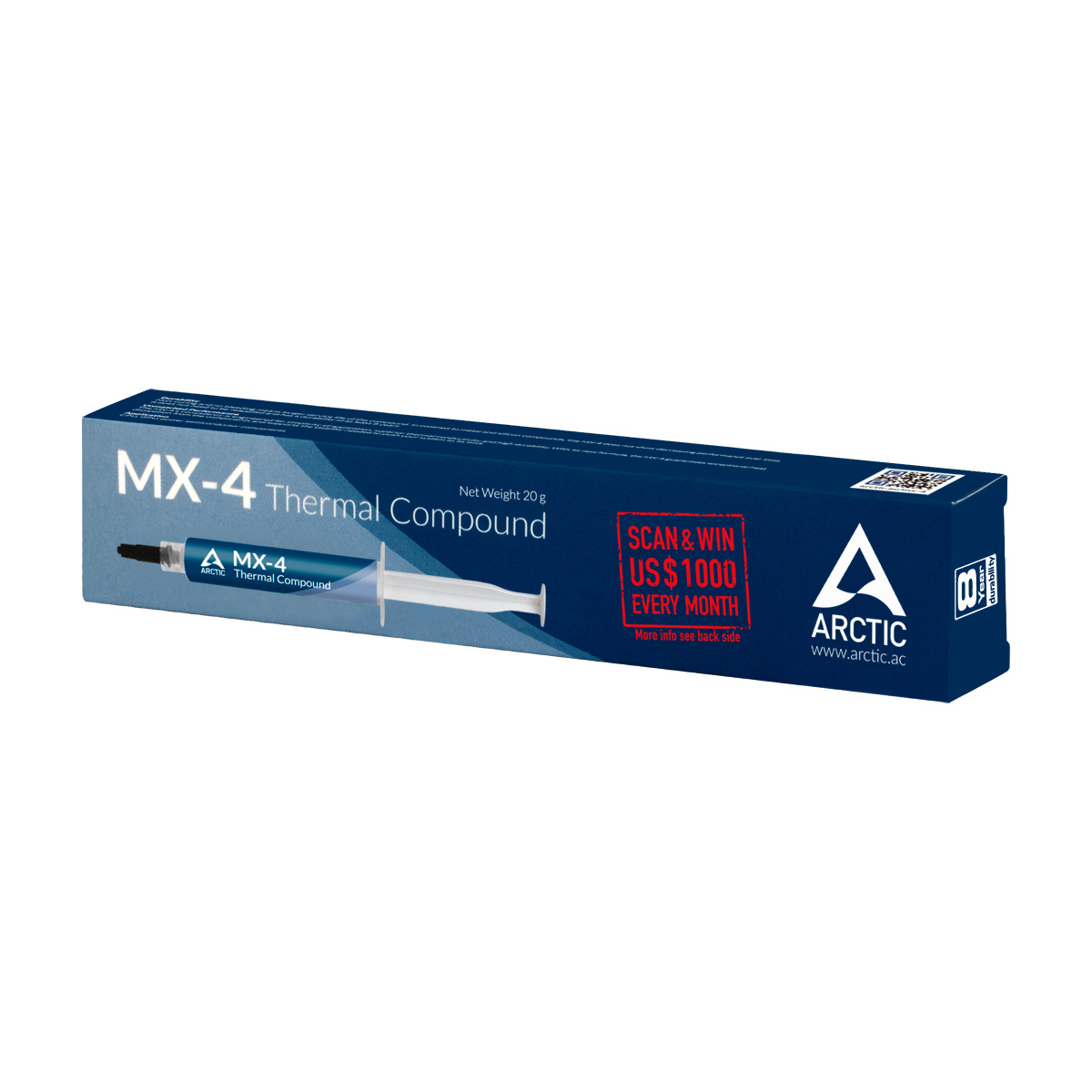 Highest Performance Thermal Compound ARCTIC MX-4 (20 g) Packaging Front View