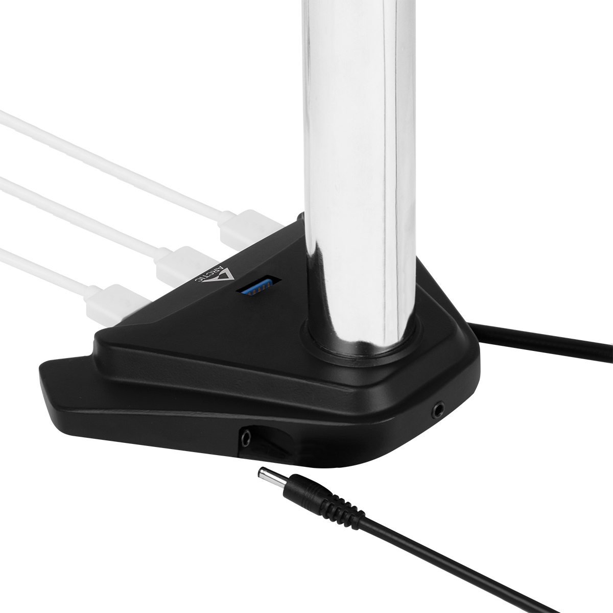 Desk Mount Dual Monitor Arm with SuperSpeed USB Hub ARCTIC Z2 Pro (Gen 3) Detail View SuperSpeed USB Hub