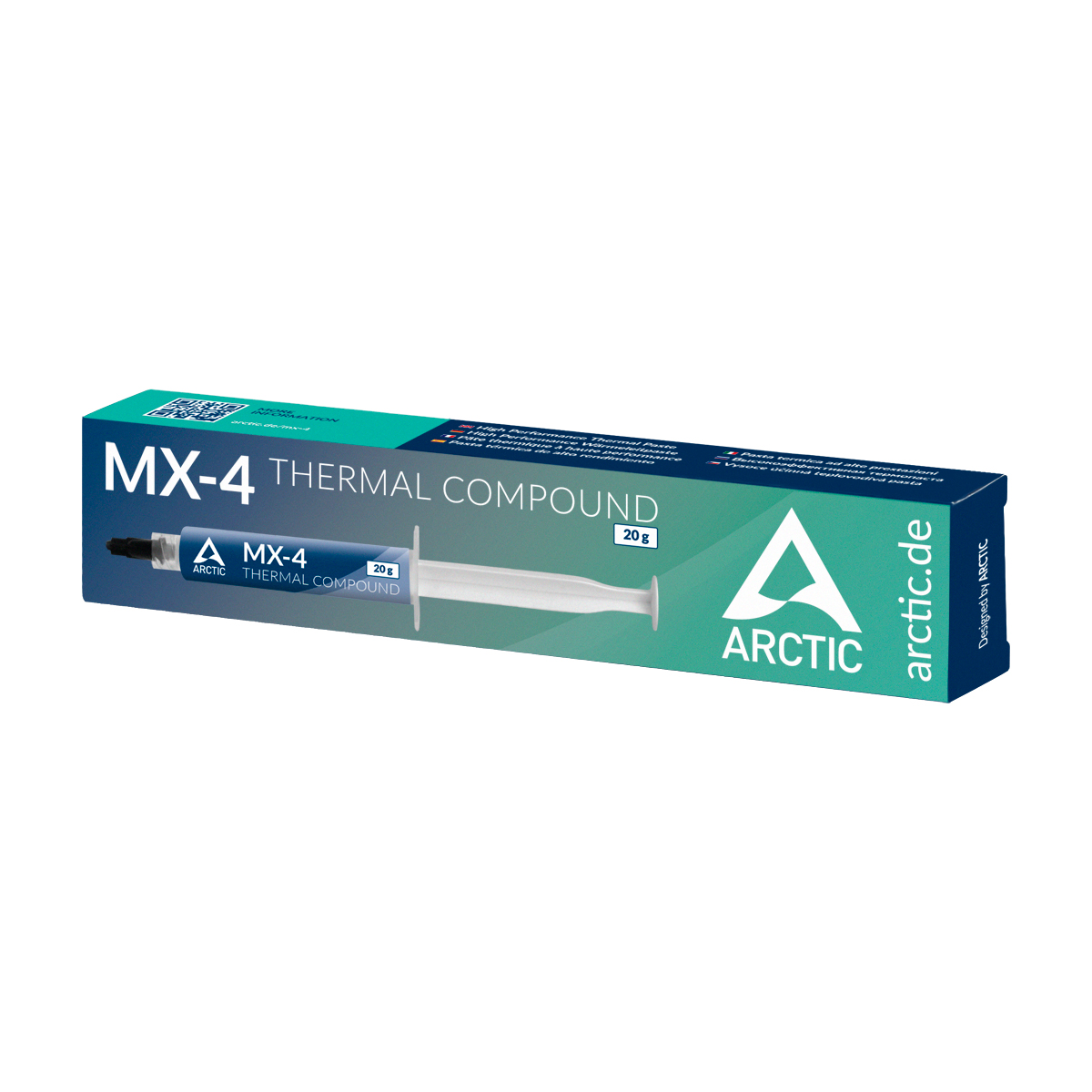 ARCTIC MX-4 2019 Edition - Thermal Compound Paste - Carbon Based High  Performance - Heatsink Paste - Thermal Compound CPU for All Coolers,  Thermal Interface Material - High Durability - 4 Grams 