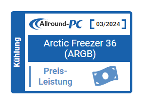 Allround-PC Freezer 36 award